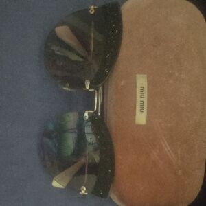 Miu Miu Black Sunglasses